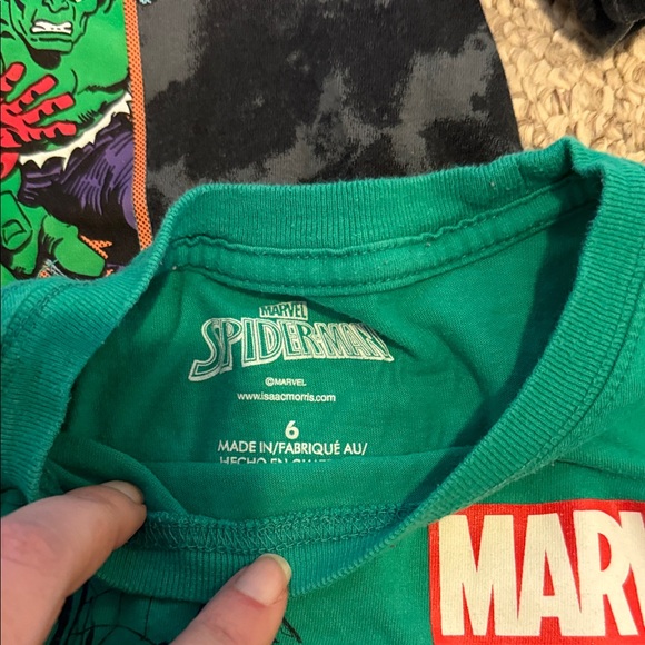 Bundle of 4 kids Superhero and Character Costume T-Shirts Set - Picture 2 of 5